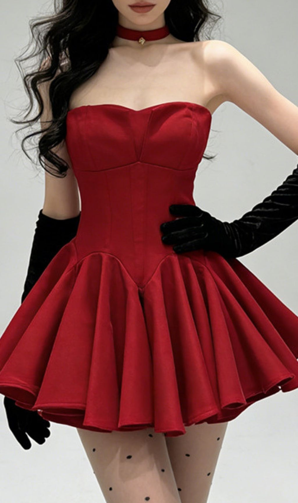 The Keres Allure Strappy Mini Dress | Elegant Black LBD for Women