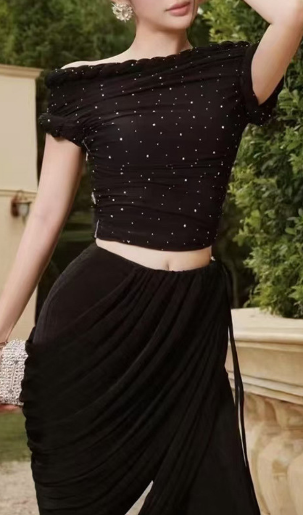 Hayley Off-Shoulder Crop Top