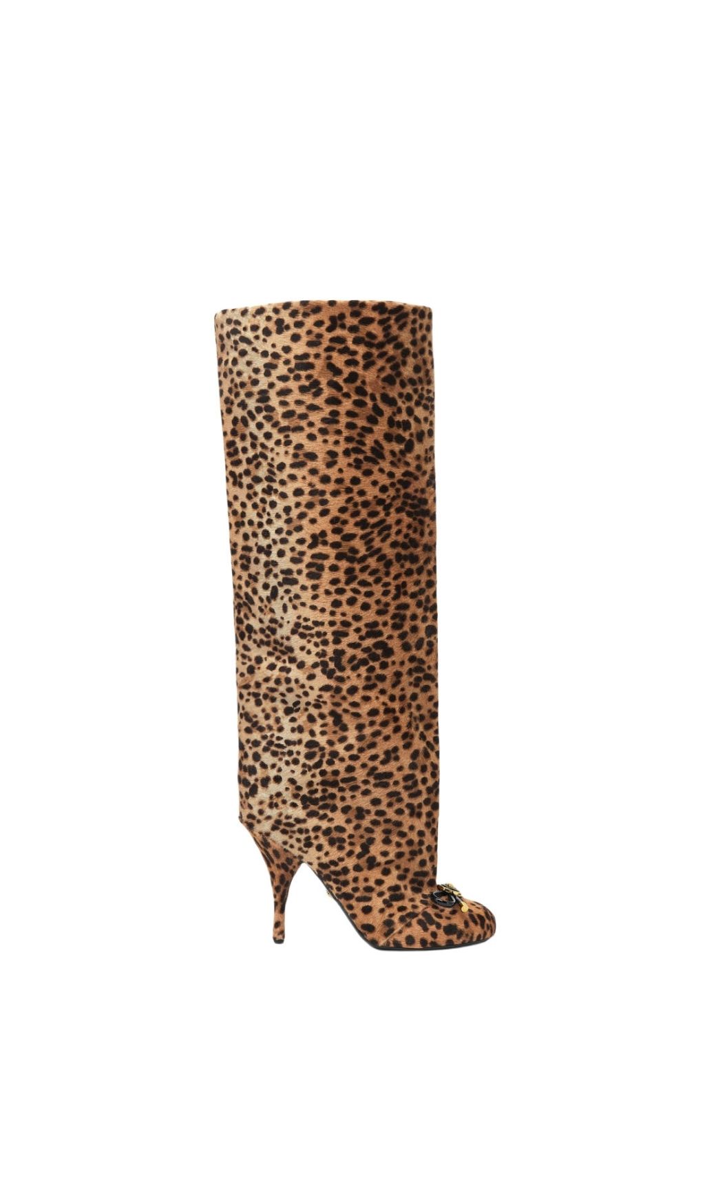 Kasi Fierce Grace Leopard Bow Stiletto Boots - Pre-Order Exclusive