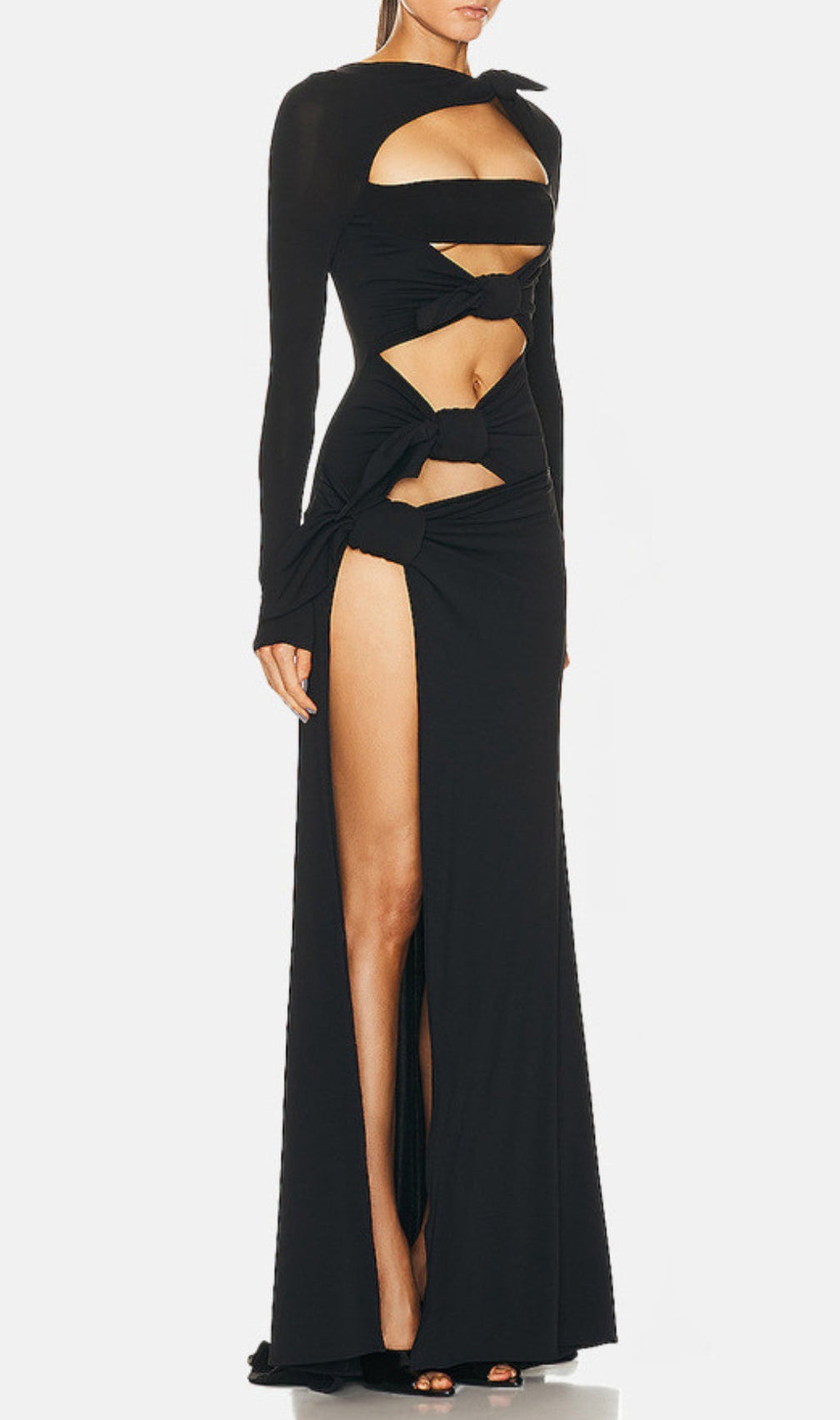 Ahinoam Cutout Split Maxi Dress