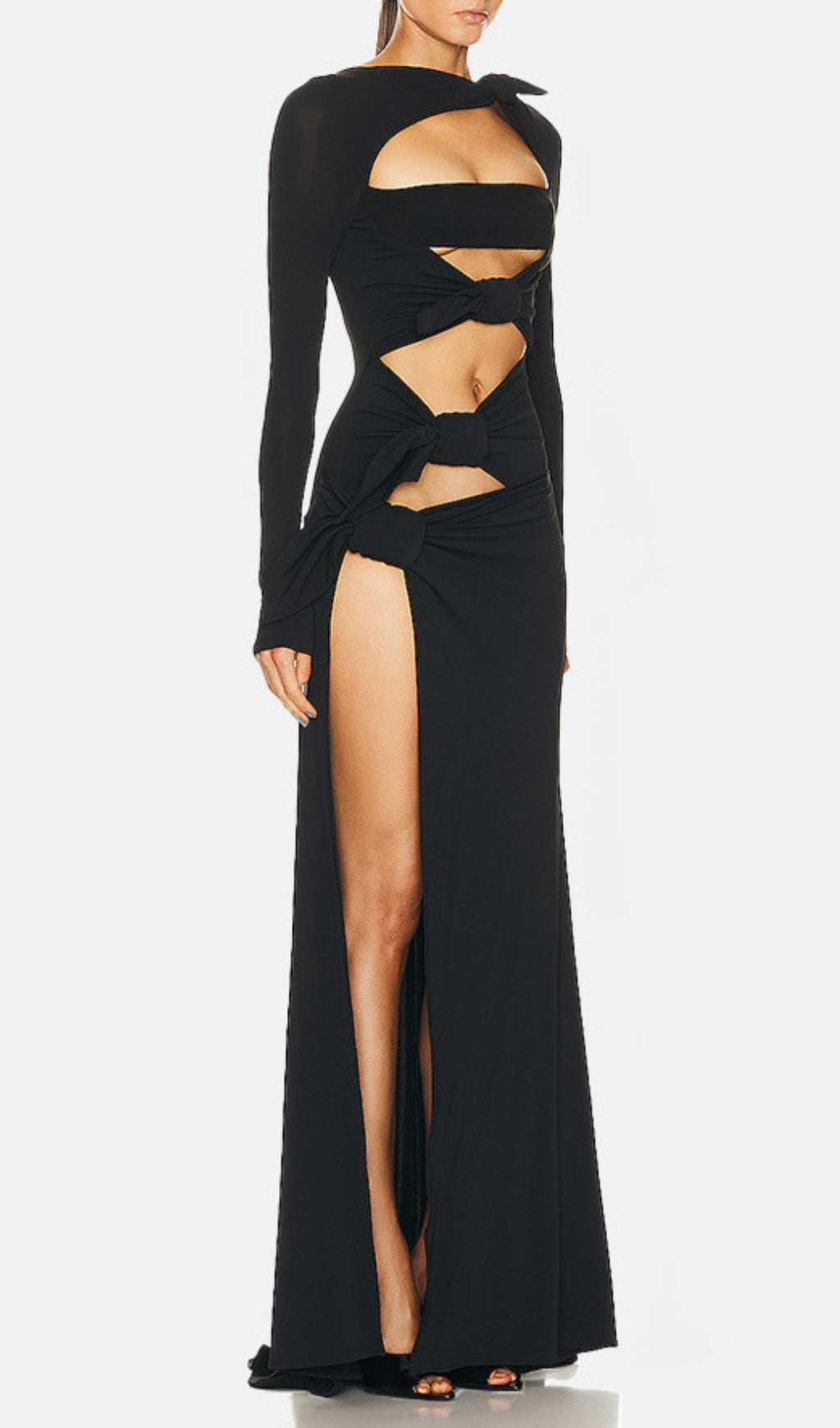Ahinoam Cutout Split Maxi Dress