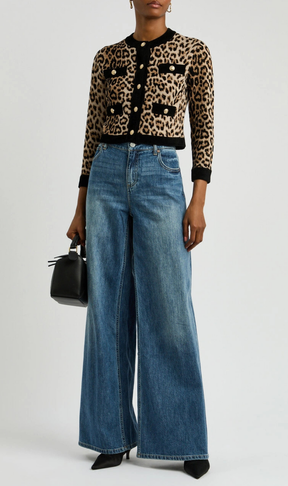 Hortense Leopard Cardigan