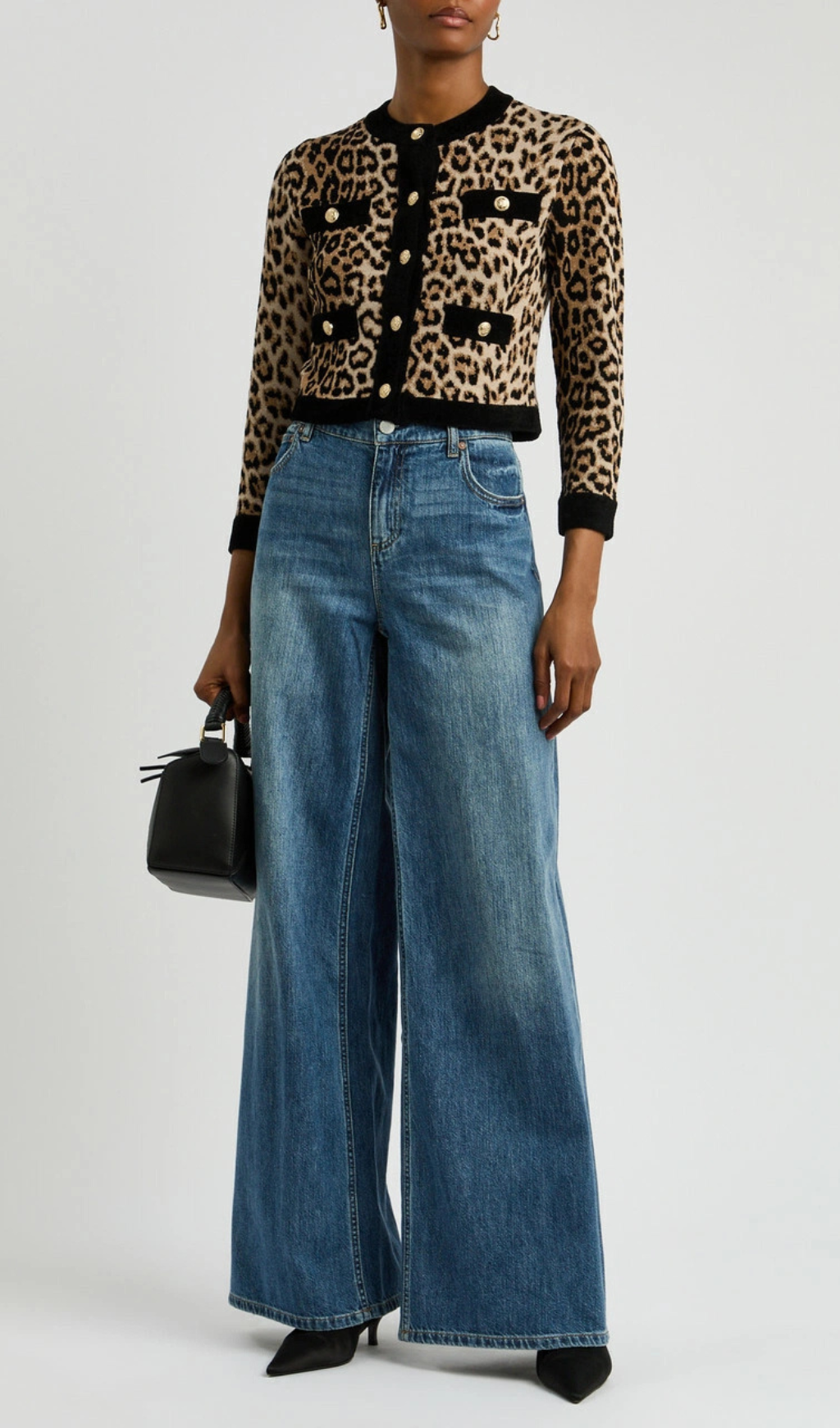 Hortense Leopard Cardigan