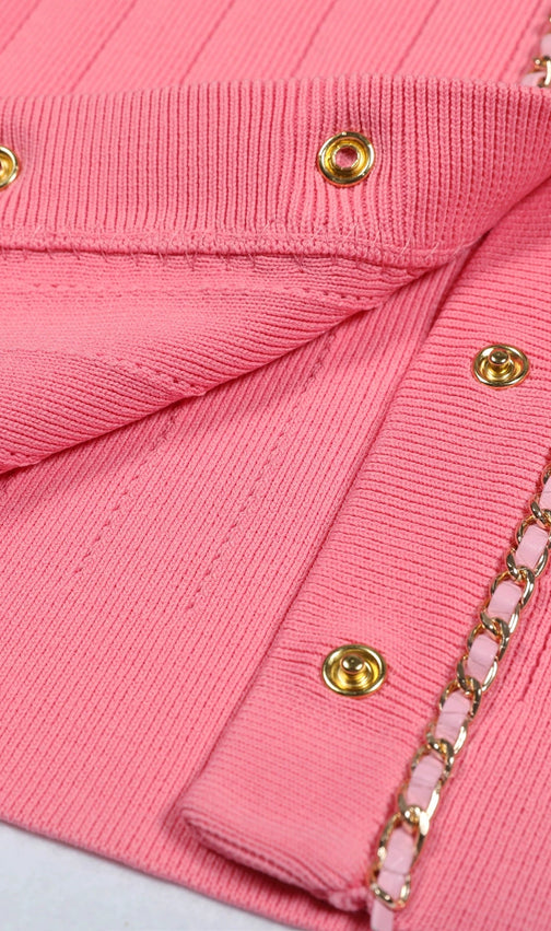 Elsa Long Sleeve Knit Cardigan