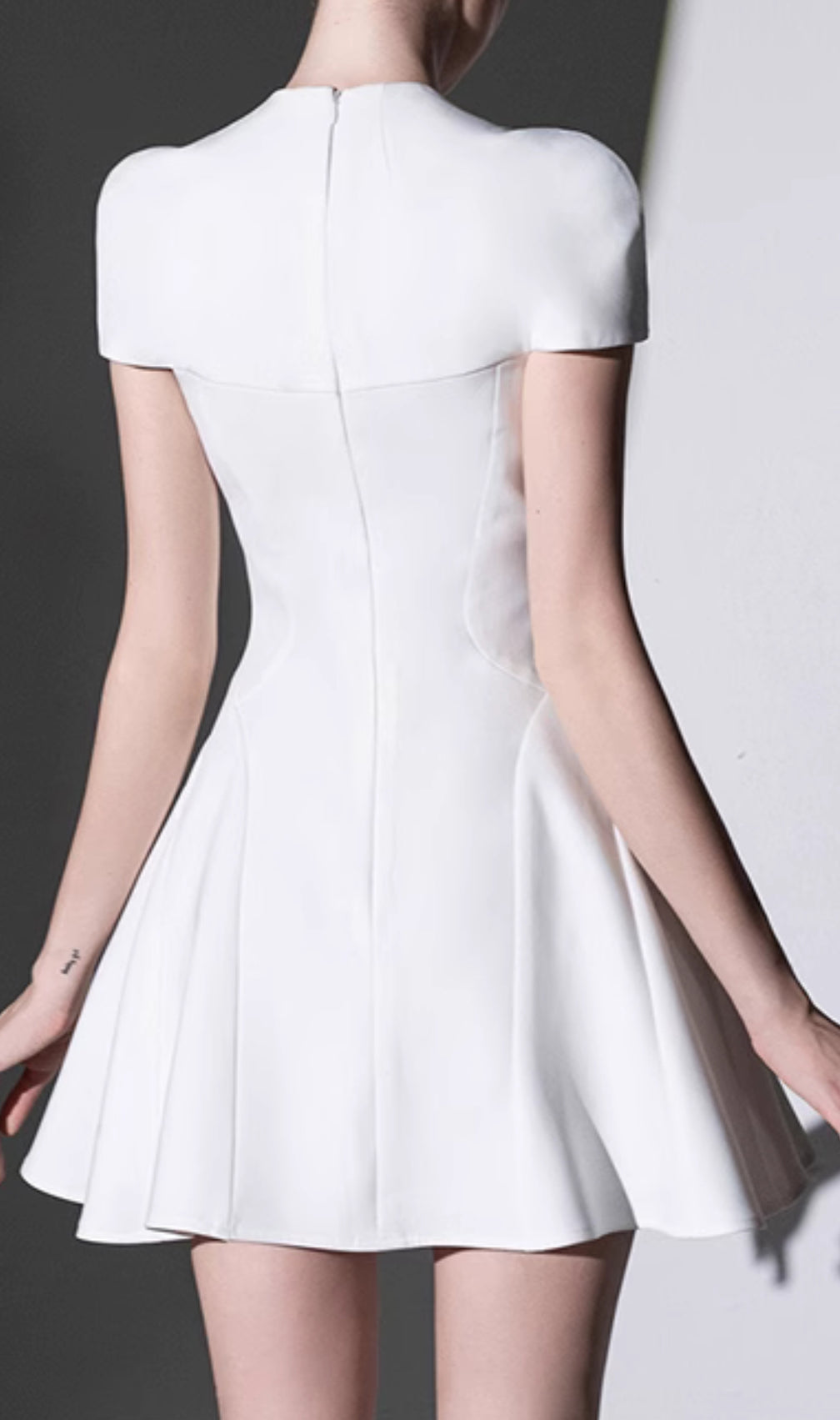 Chaela White Mini Dress