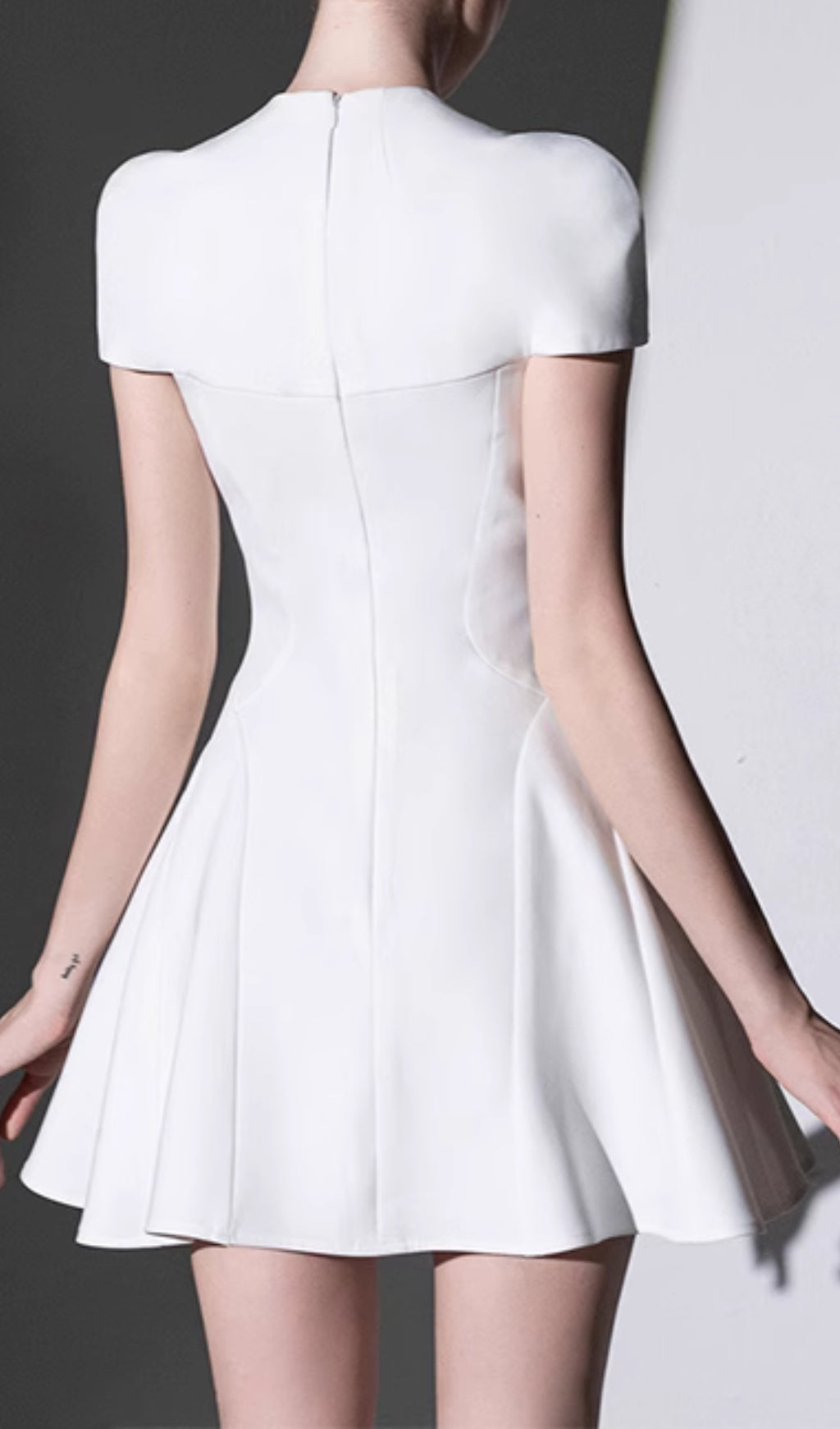 Chaela White Mini Dress