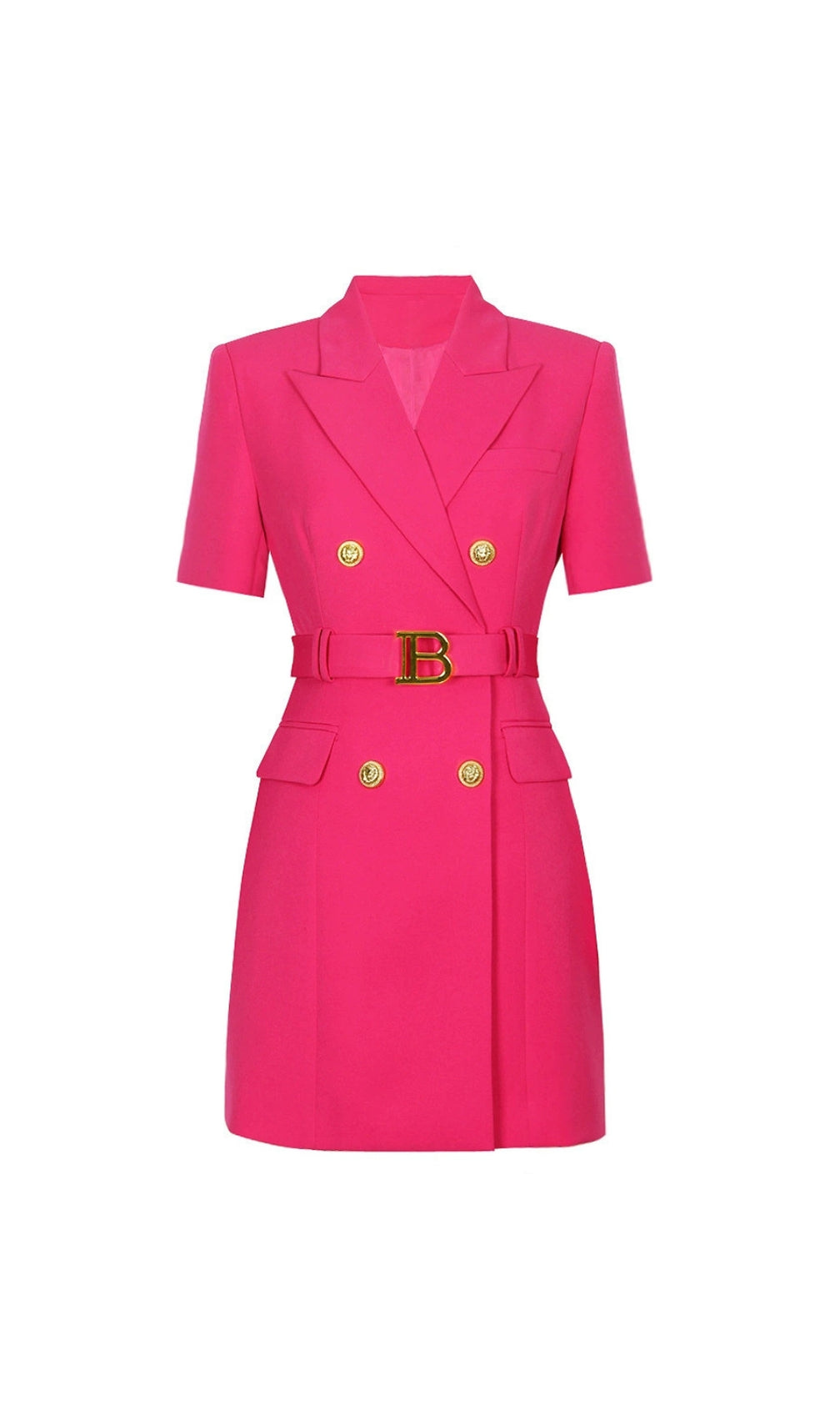 Elske Short Sleeve Blazer Dress