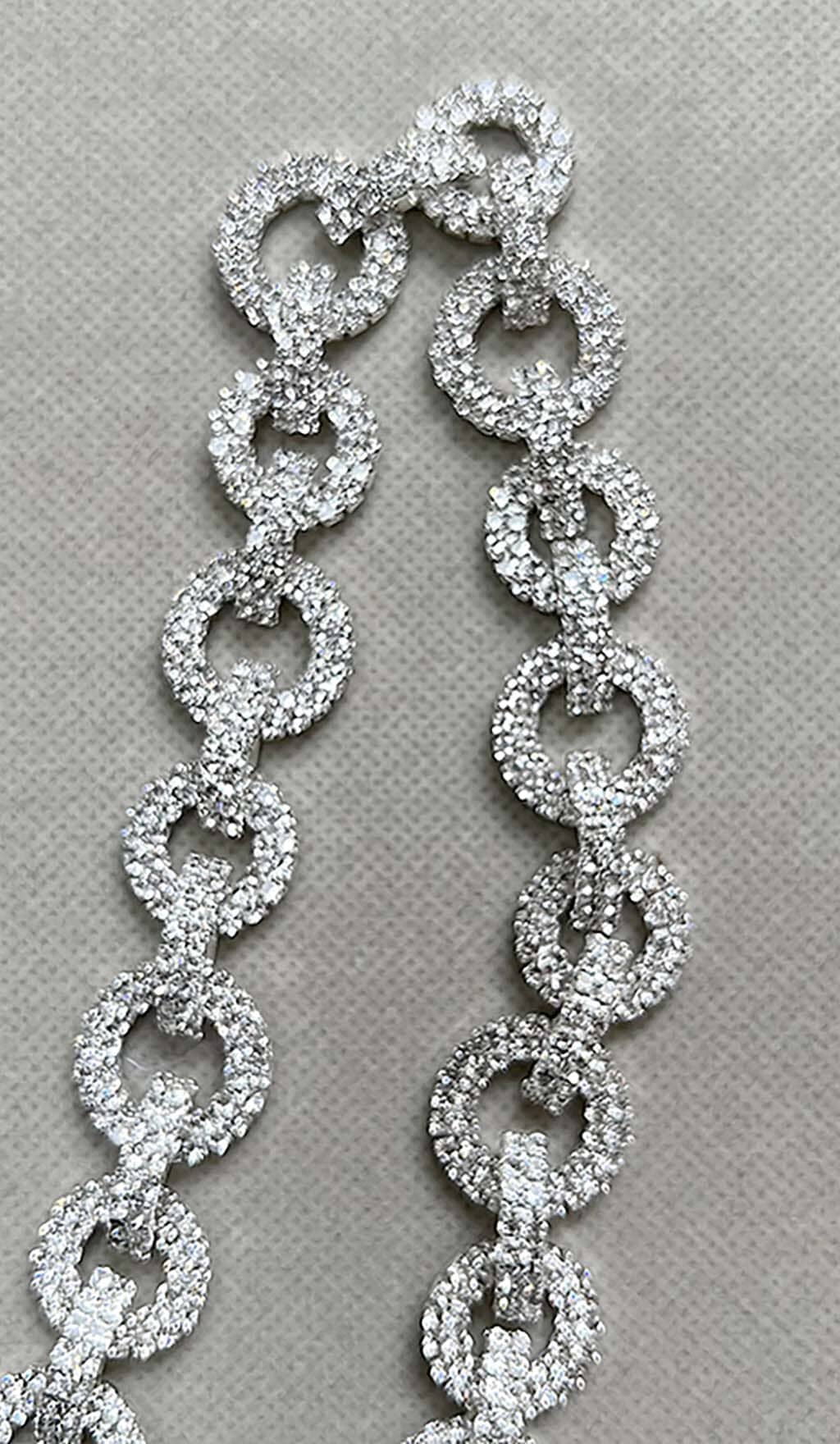 Feather Strappy Mini Dress