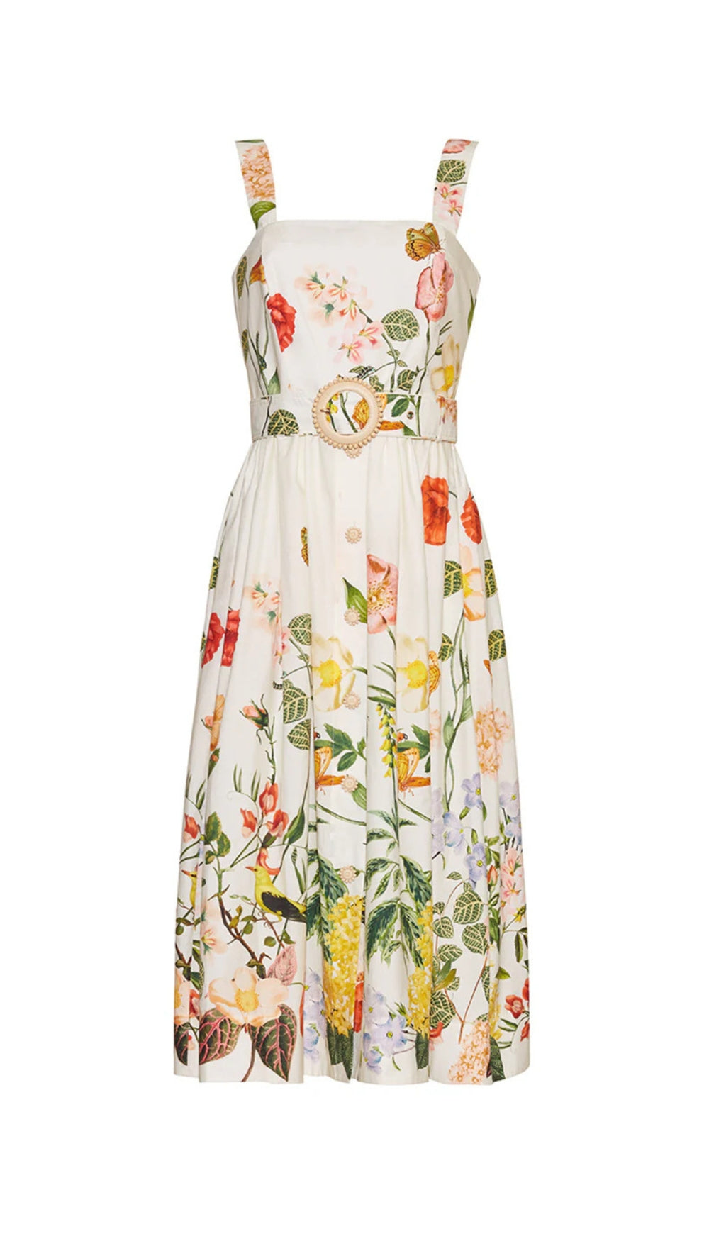 Dairin Floral Midi Dress