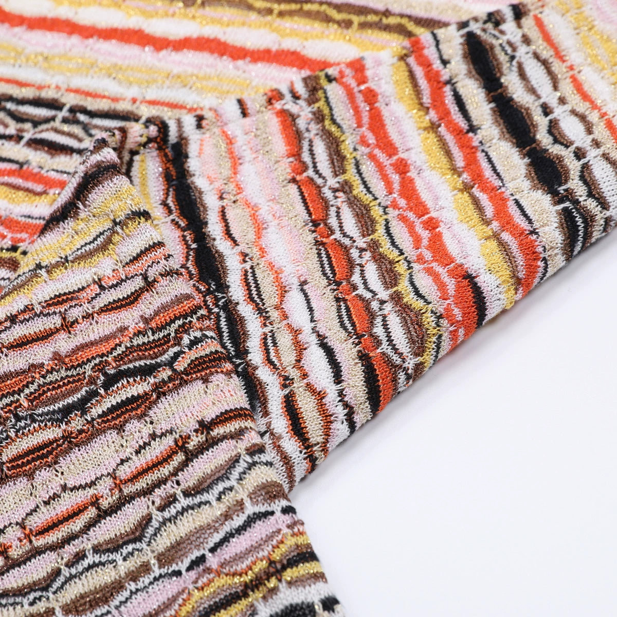 Julia Multi-Stripe Knit Maxi Dress - Effortless Long Sleeve Elegance