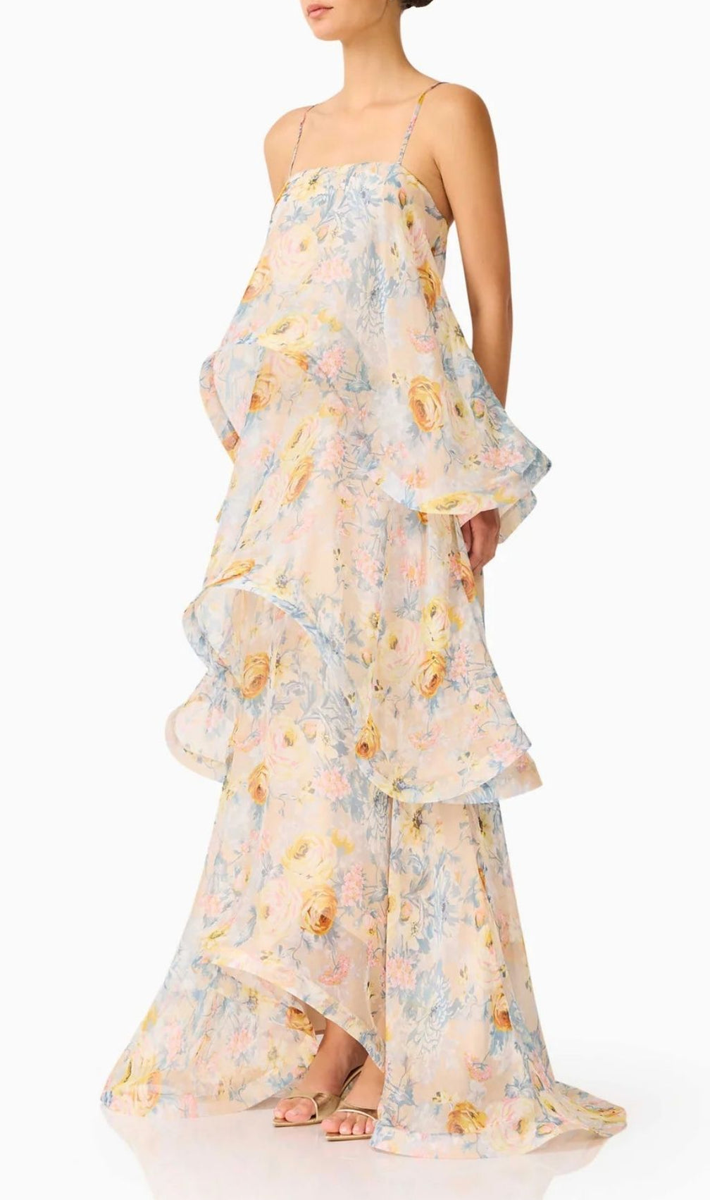Lael Floral Printed Maxi Dress