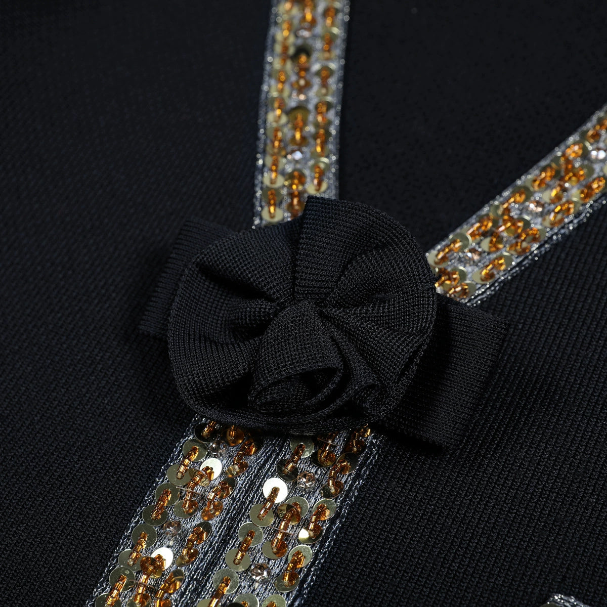 Emilia Flower Embellished Skirt Set