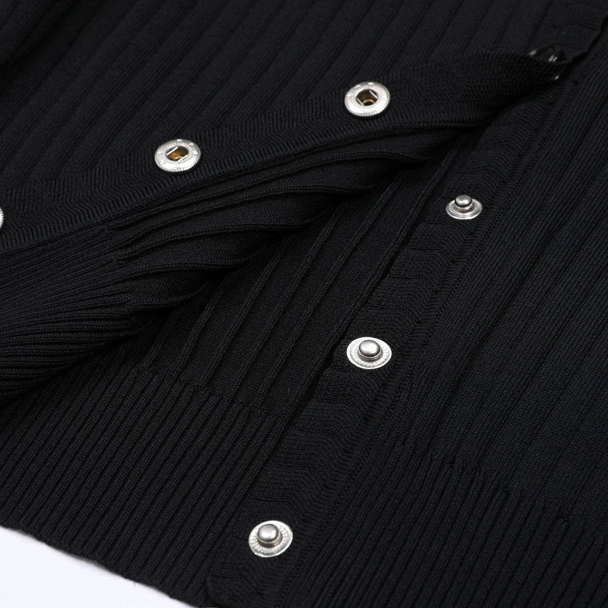 Jackie Black Ribbed Knit Maxi Dress & Cardigan Set - Effortless 2-Piece Style