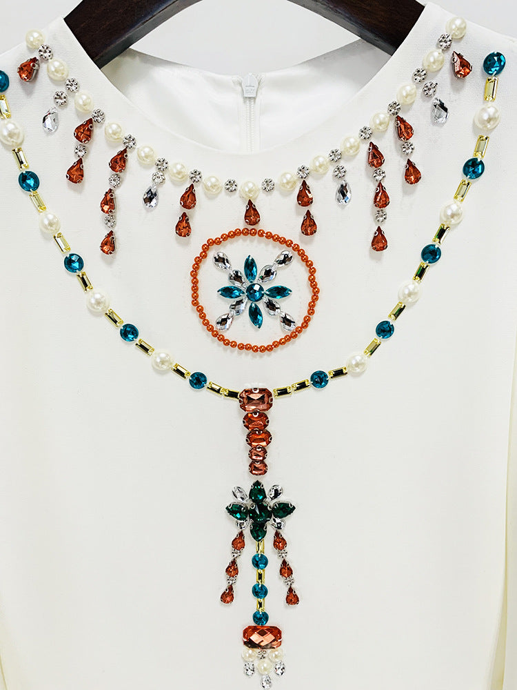 Adrielle White Diamond Jumpsuit