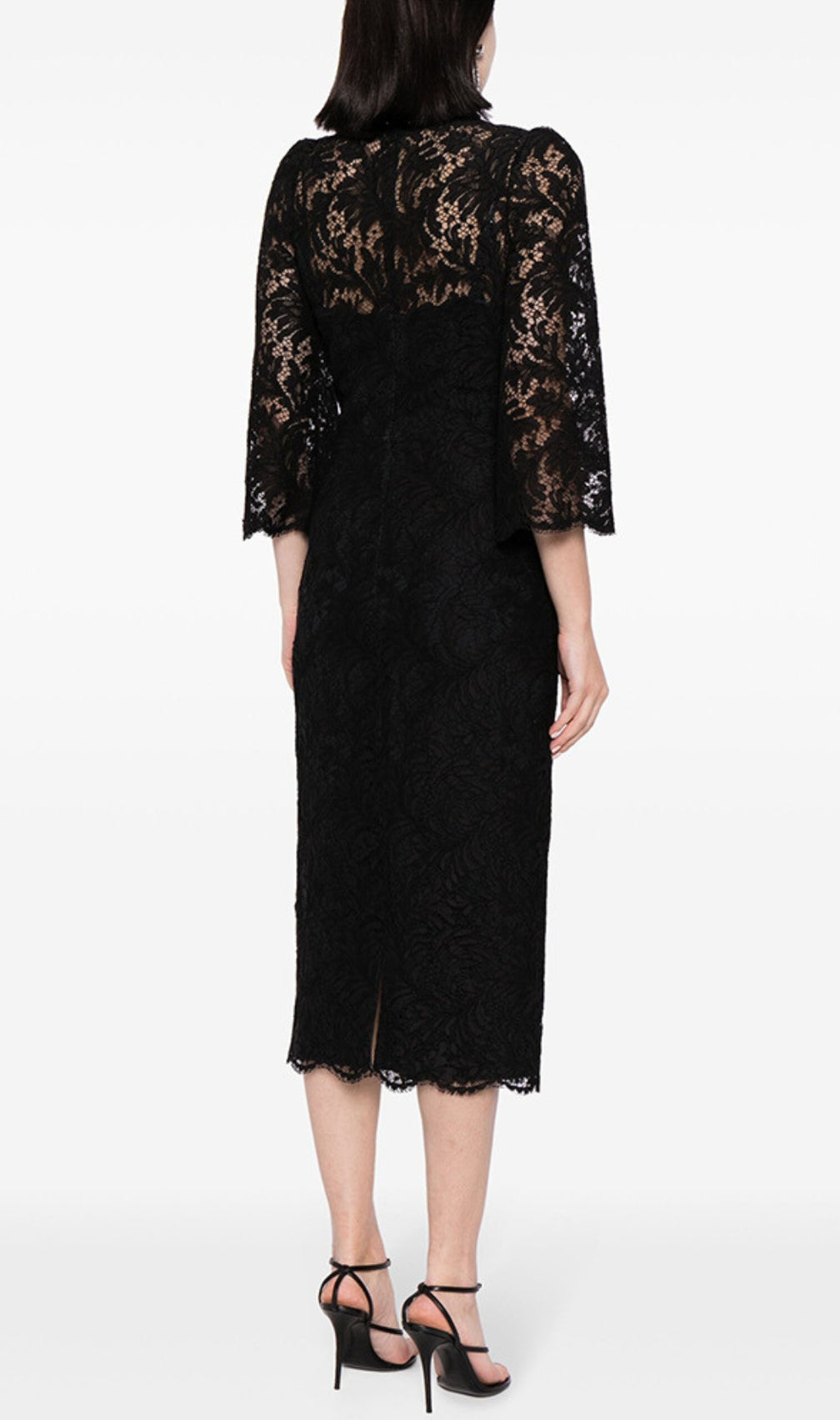 Dorothea Lace Midi Dress