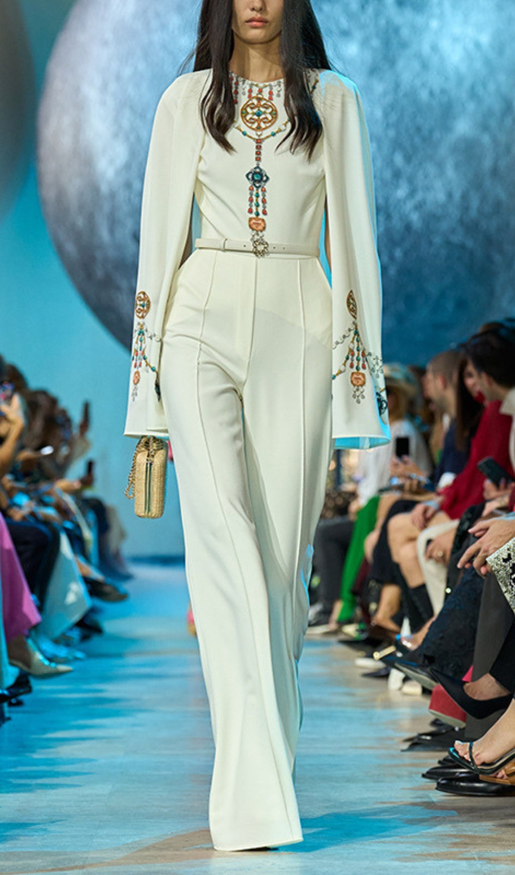 Adrielle White Diamond Jumpsuit