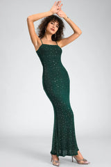 Nefeli Diamond Strap Mermaid Dress