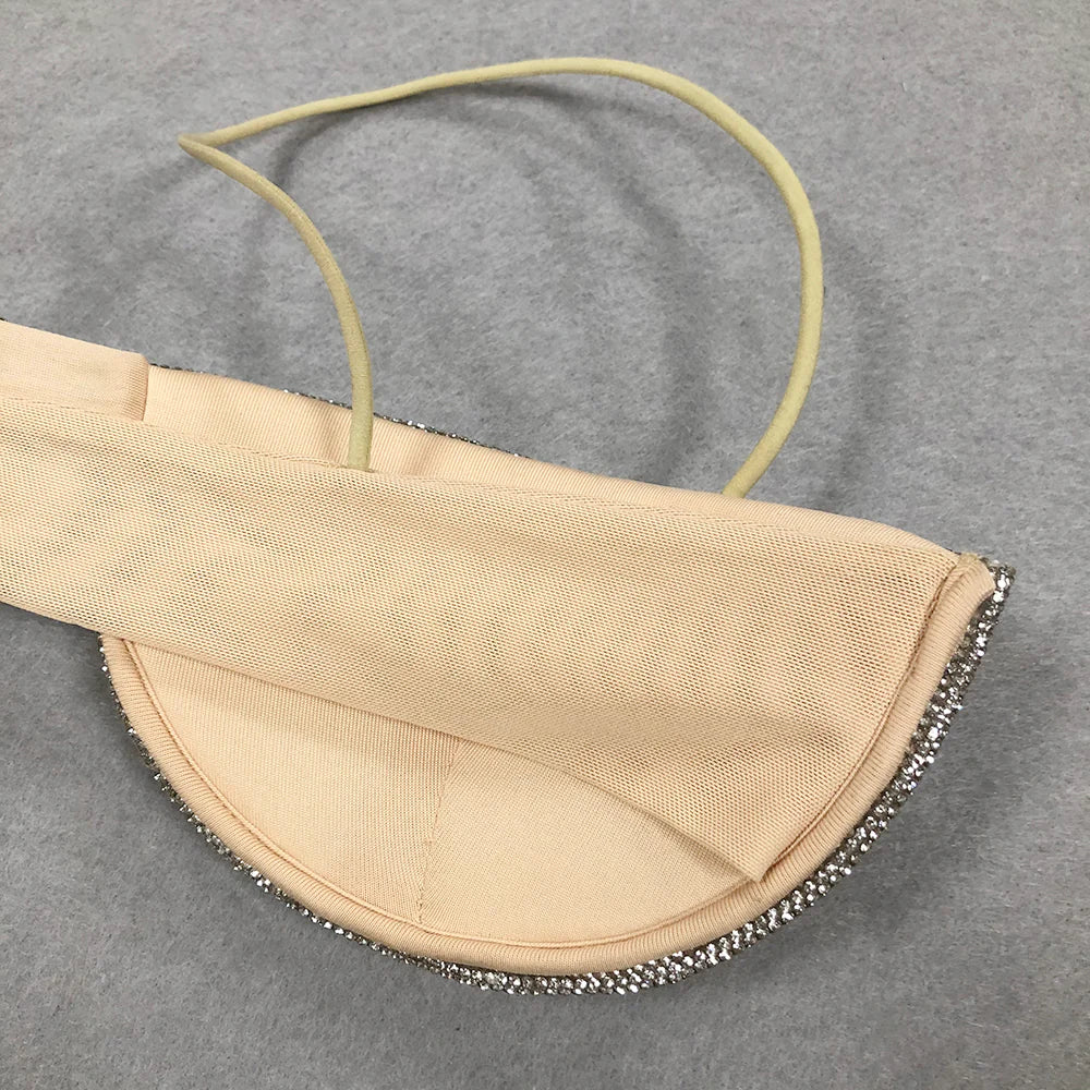 GOLD BIKINI BRA