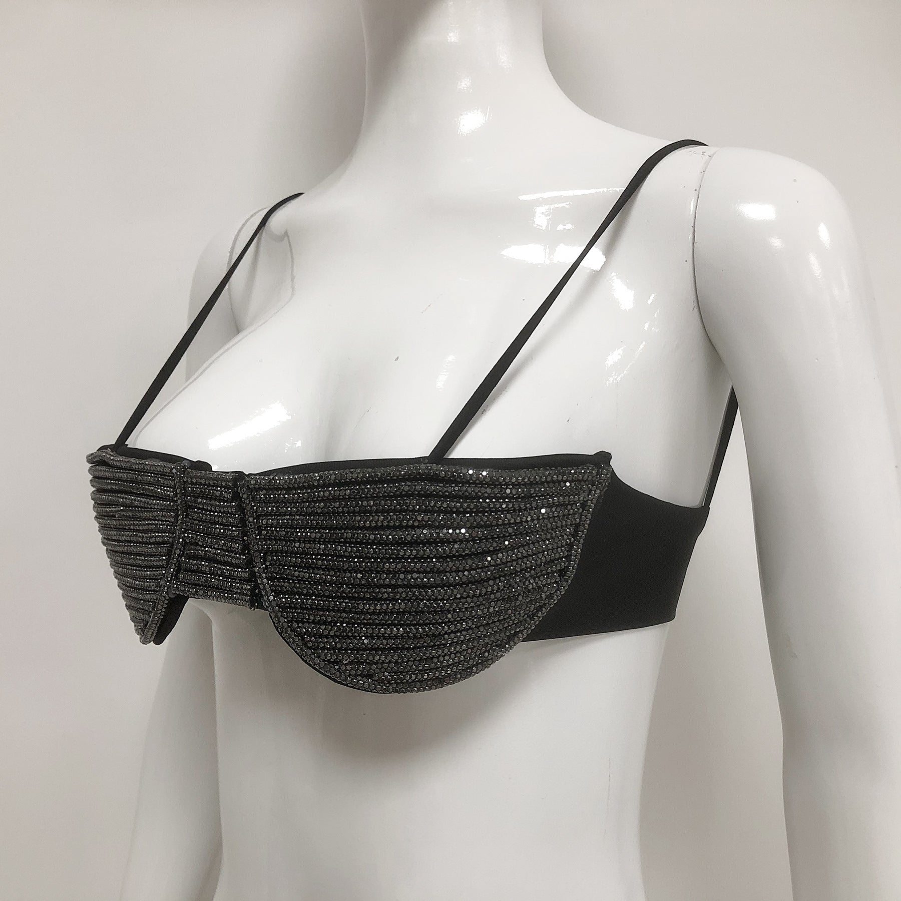 BLACK BIKINI BRA