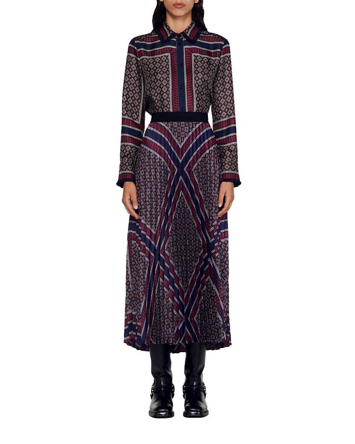 LOANA PLEATED SKIRT