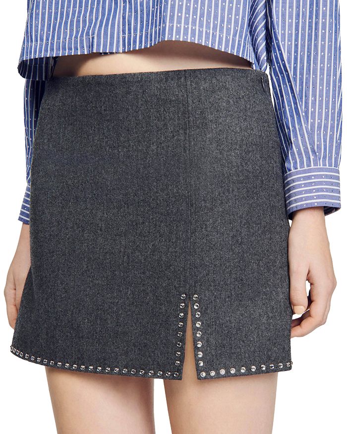 SADY EMBELLISHED MINI SKIRT