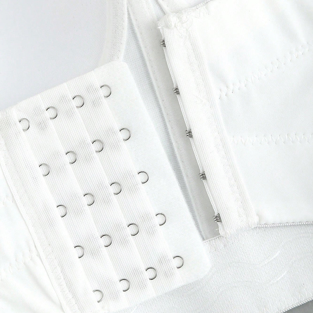 Anabia Flower Sequin Crop Top