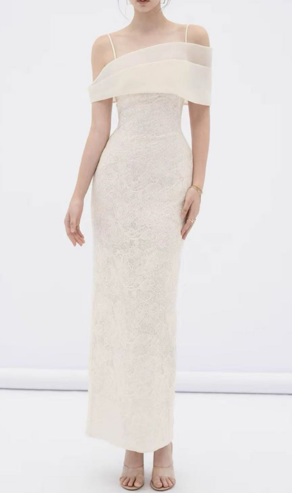 Gada Off-Shoulder Maxi Dress