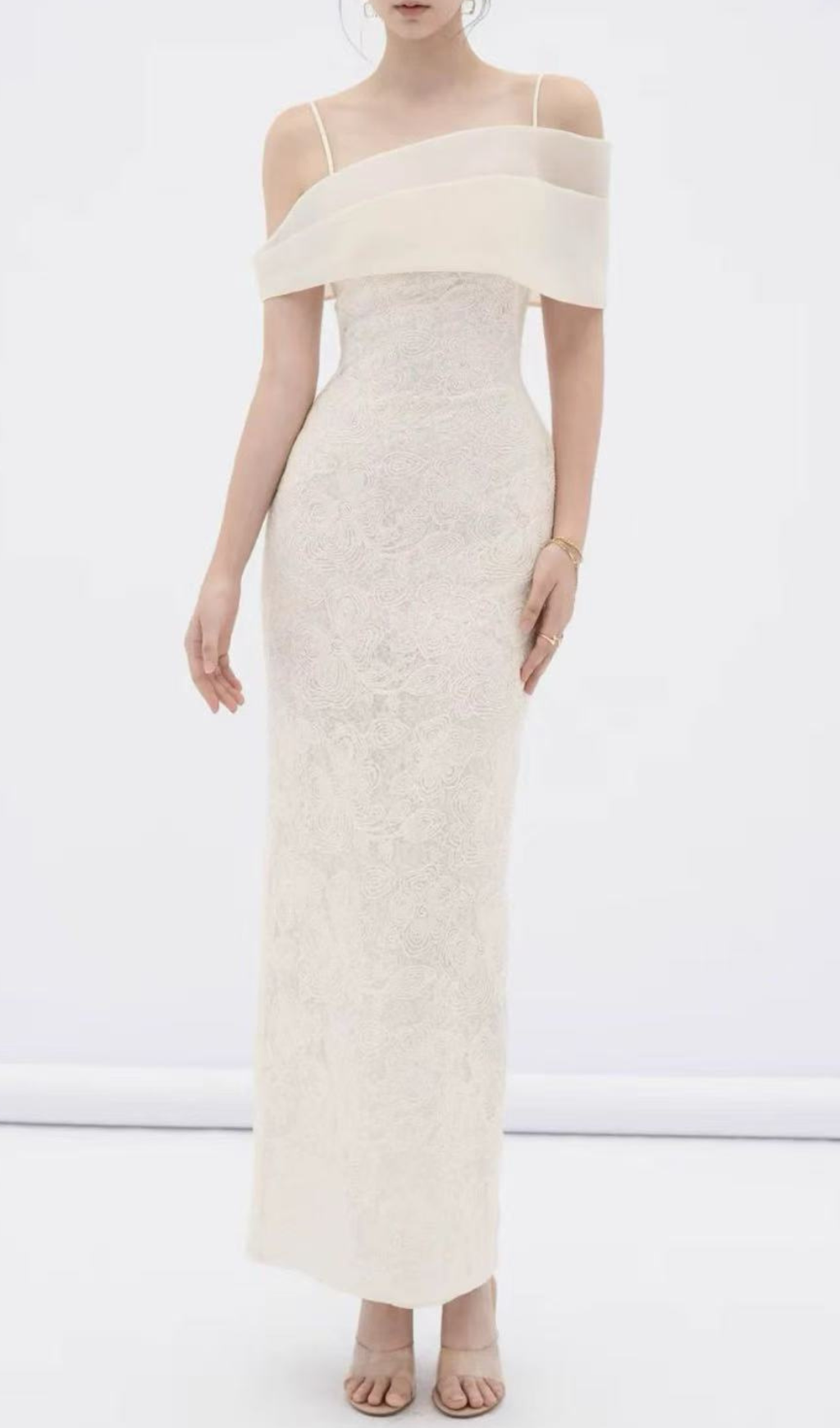 Gada Off-Shoulder Maxi Dress
