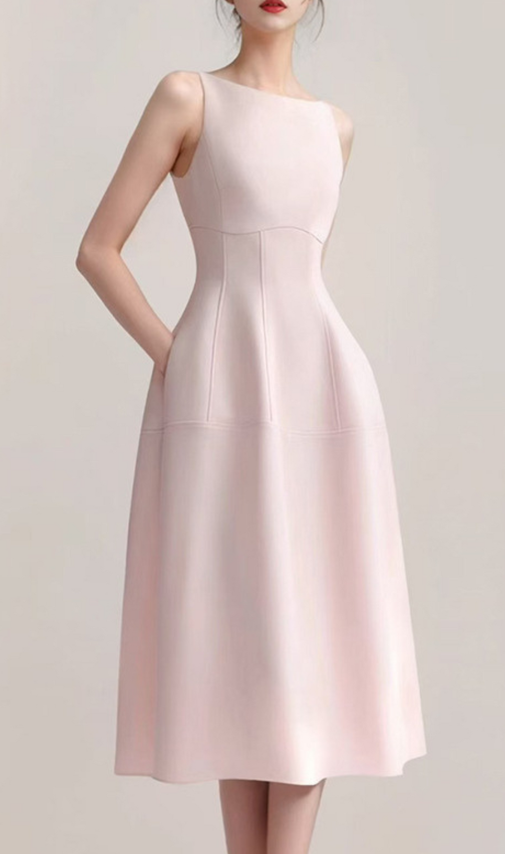 Gavyn Sleeveless Midi Dress