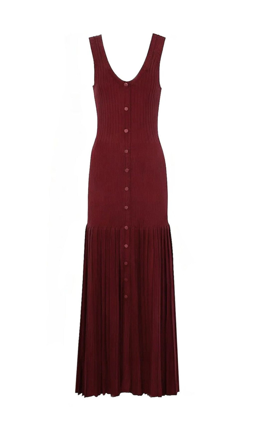 Jackie Wine Ribbed Knit Cardigan & Maxi Dress Set | Women's Elegant Co-ord