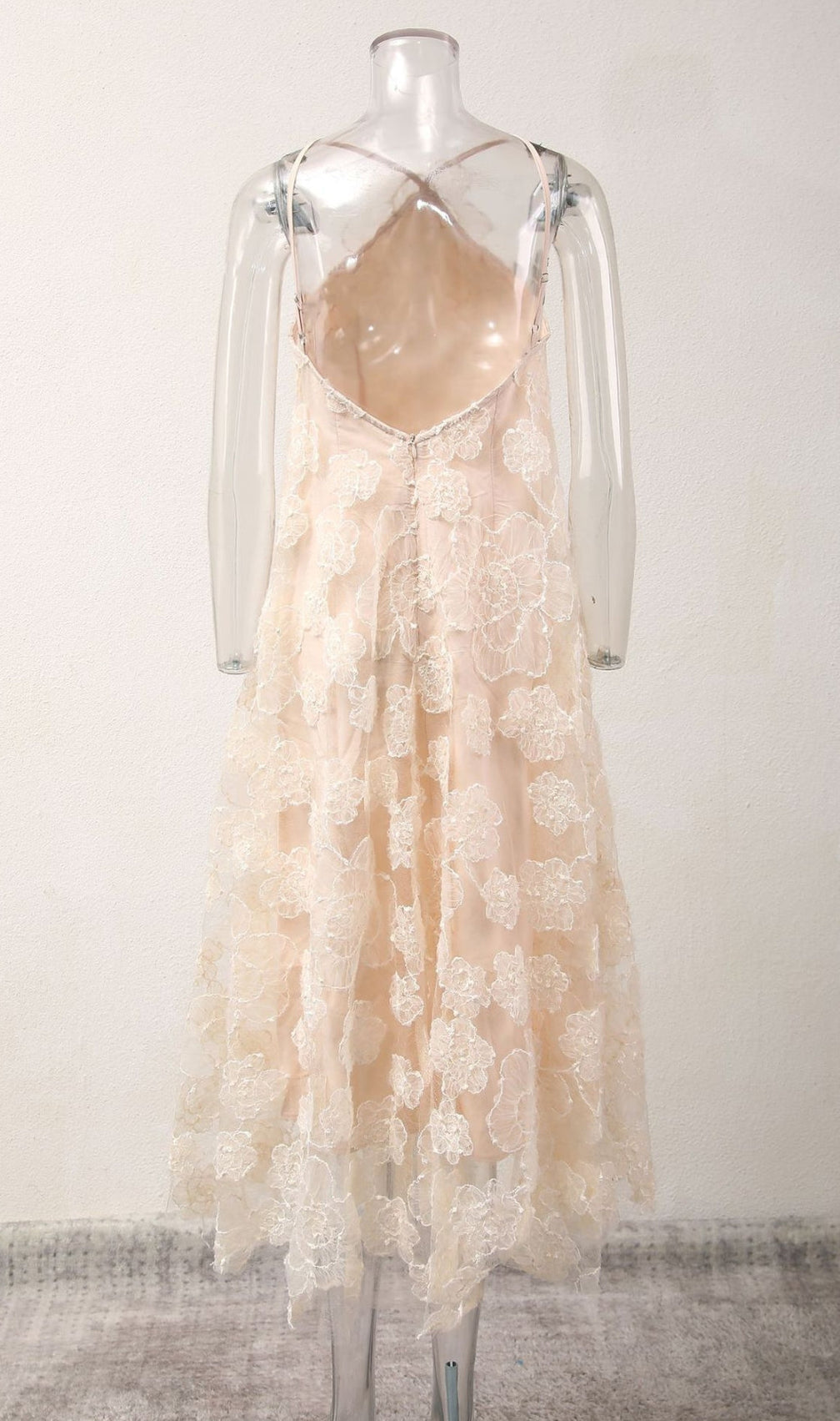 Billy Halter Flower Maxi Dress