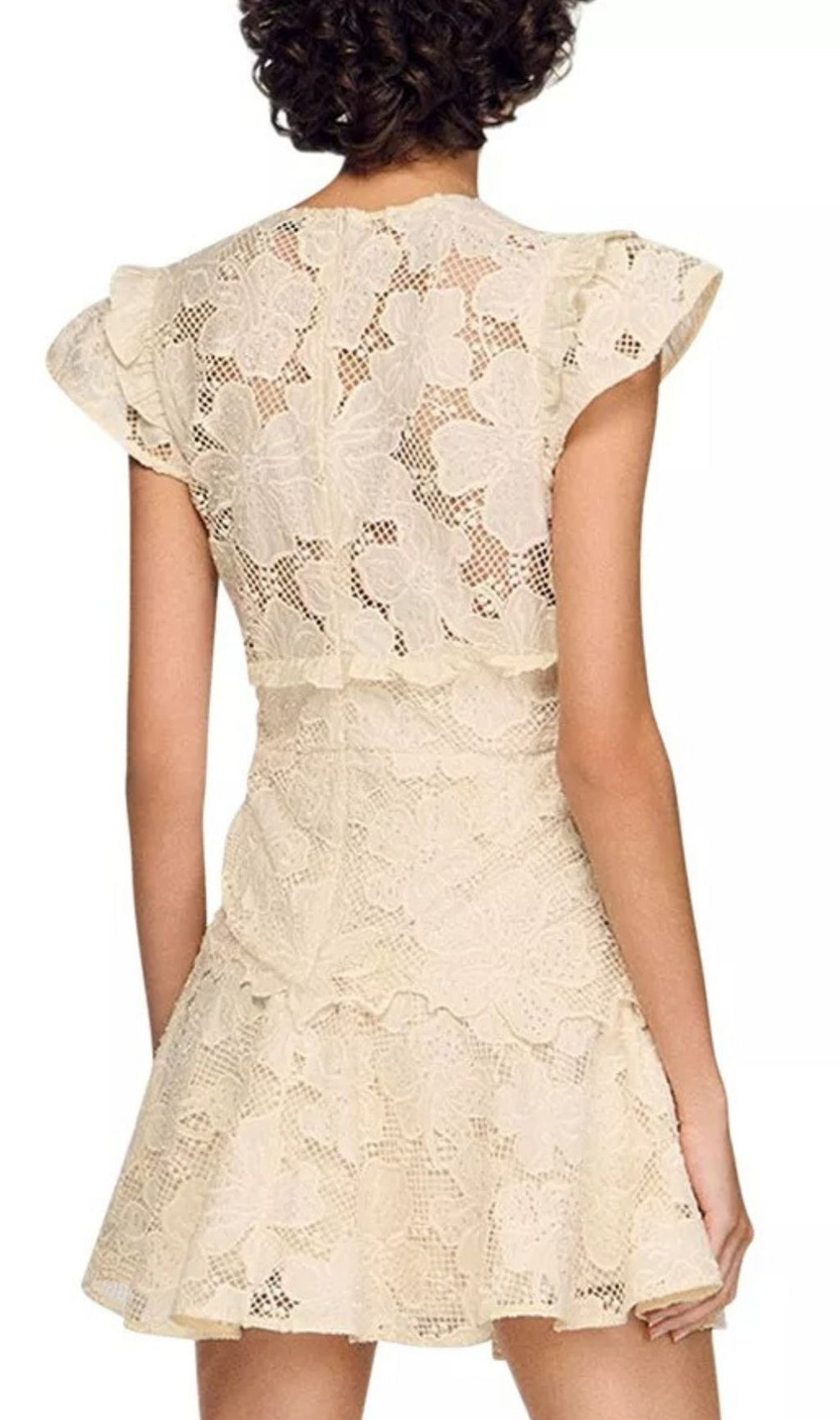 Lyrella Guipure Mini Dress