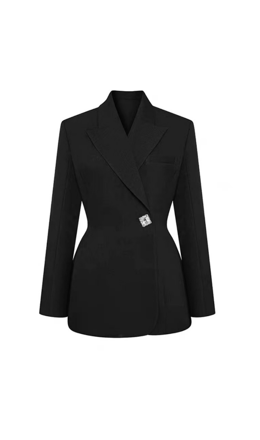 Gella Black Long Sleeve Blazer
