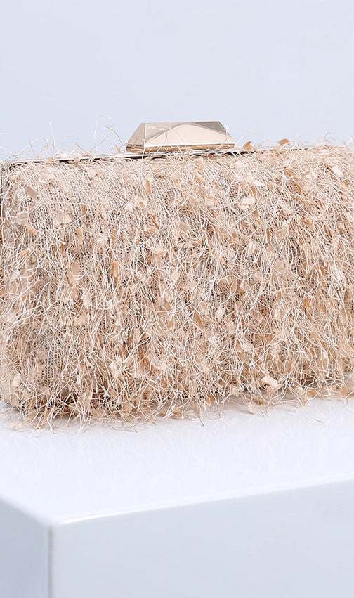 Andromeda Square Tassel Clutch