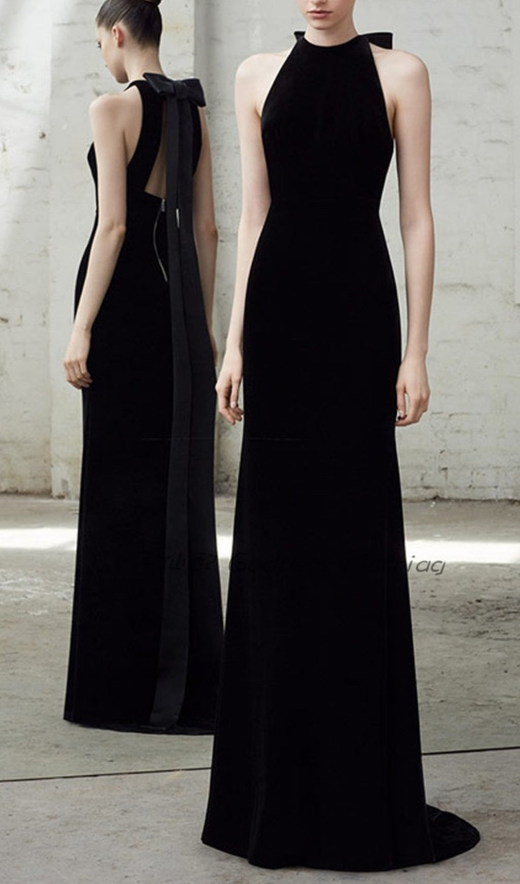 Frida Halter Neck Maxi Dress