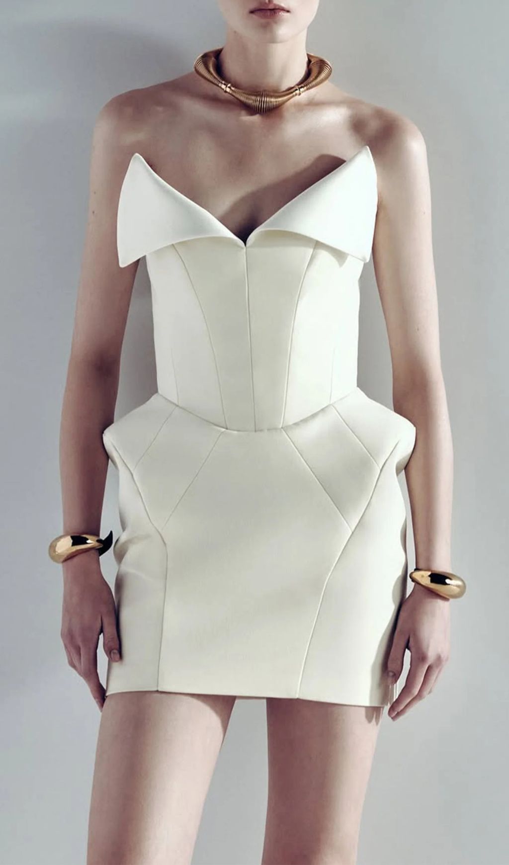 Jaqueen Power Sculpted Corset Mini Dress for Women