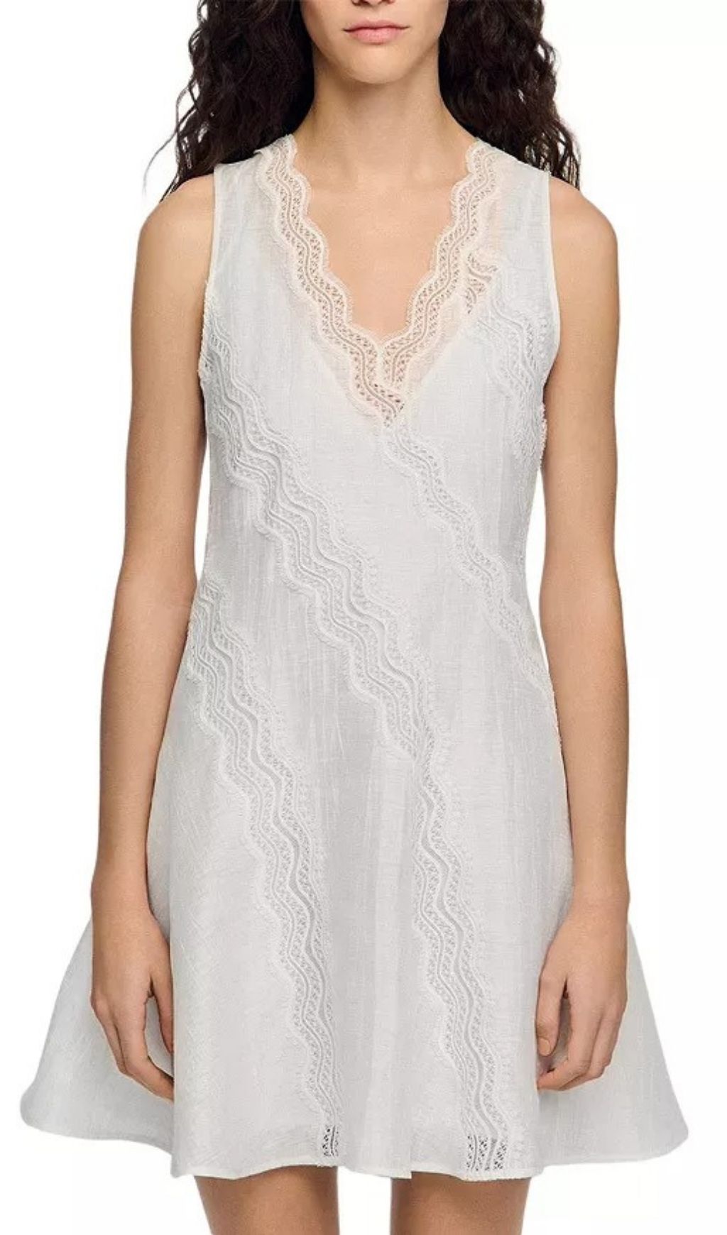 Short Trimmed Dress