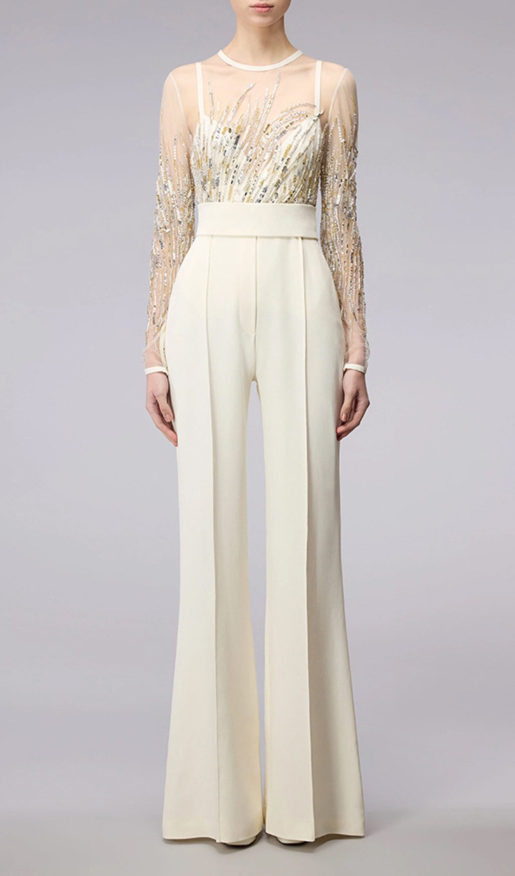 Adrina Bead Embroidered Jumpsuit