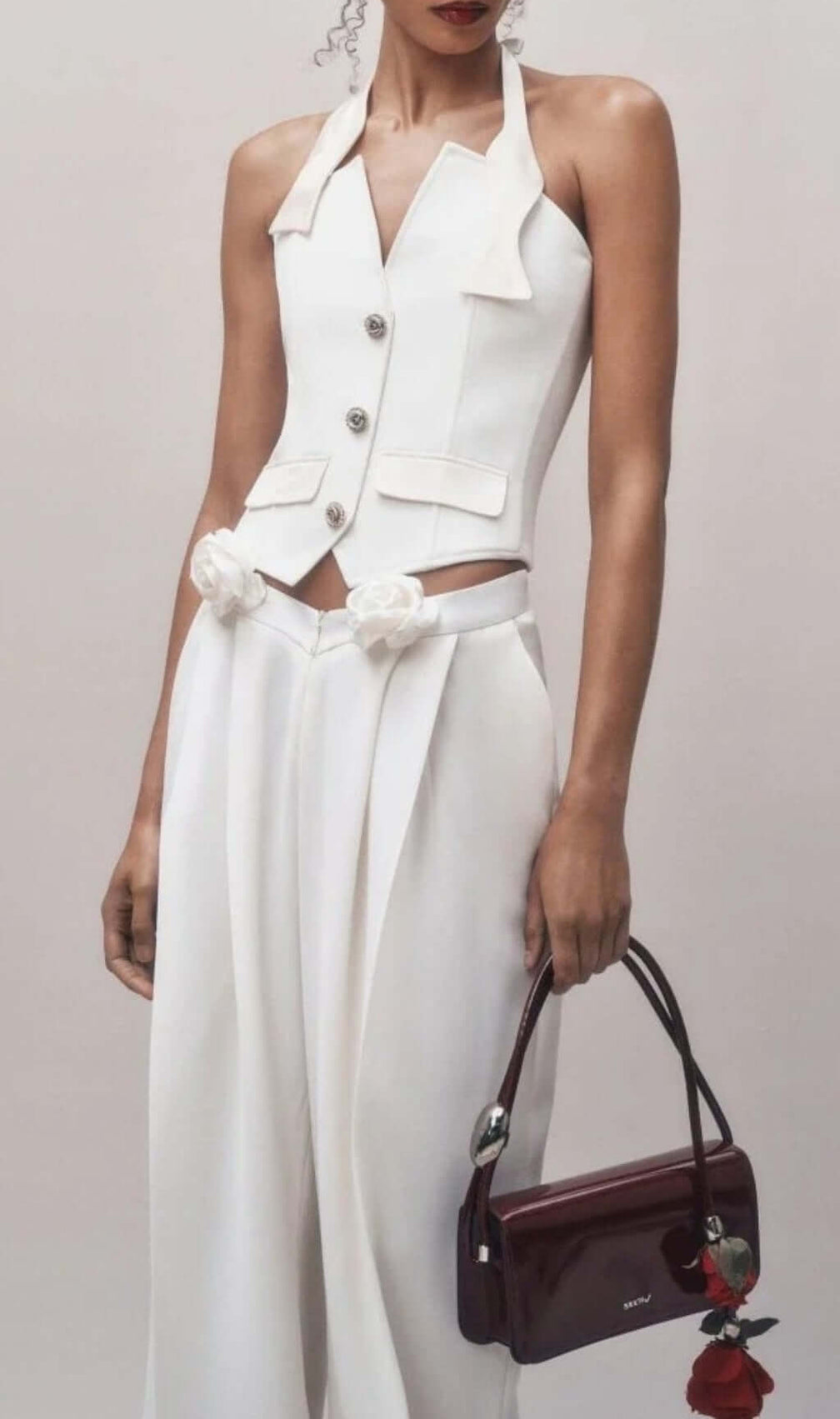 Anaphora Flower Trouser Set