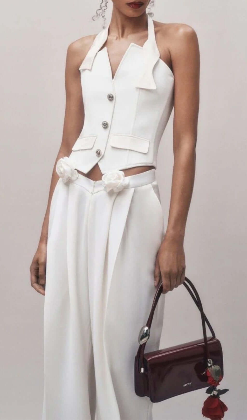 Anaphora Flower Trouser Set