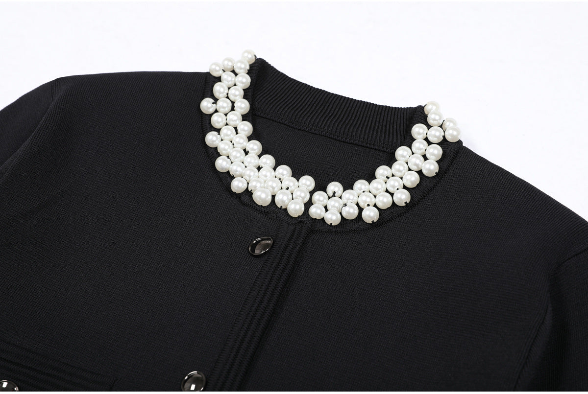 Ewa Pearl Knit Cardigan