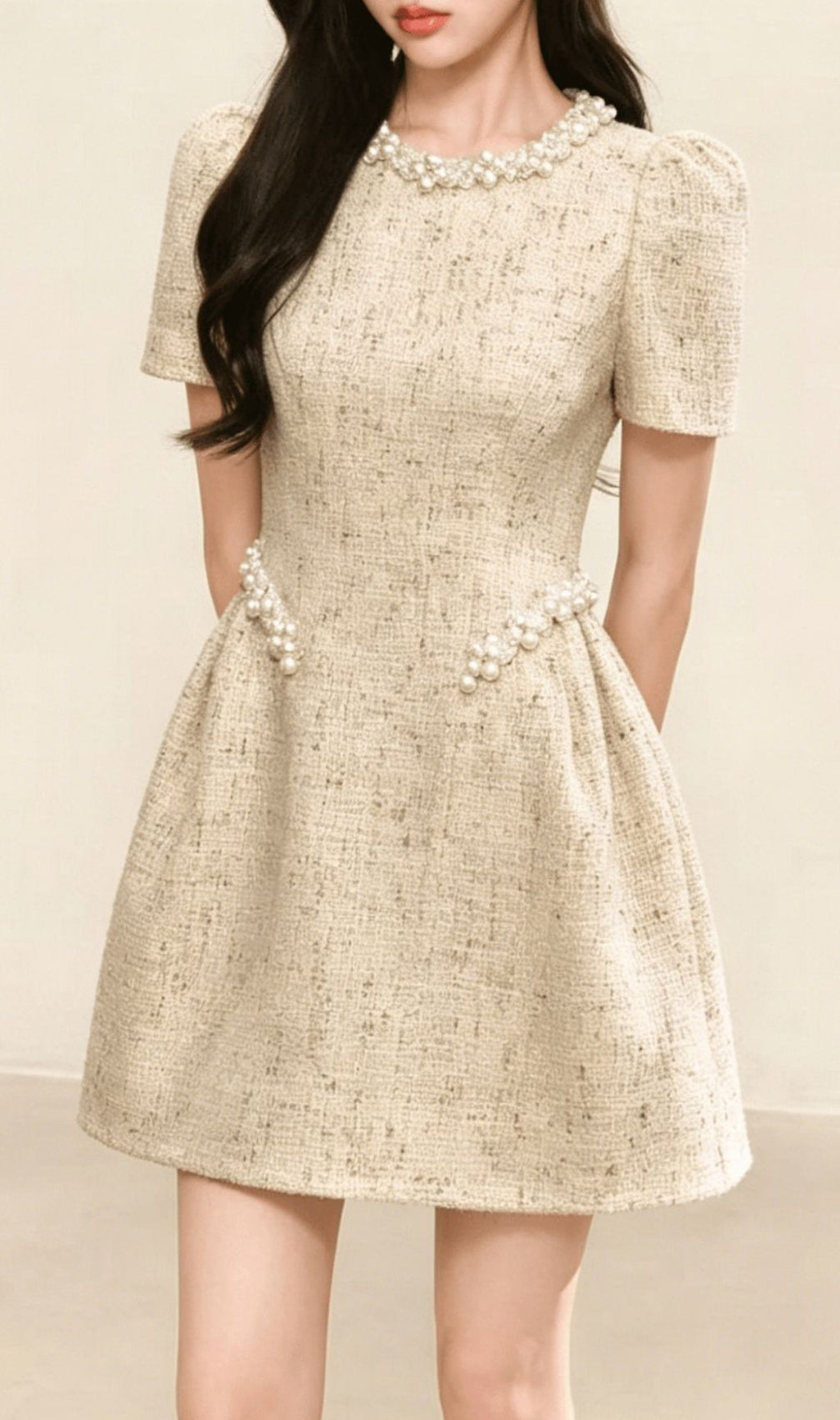Kingslee Beaded Mini Dress