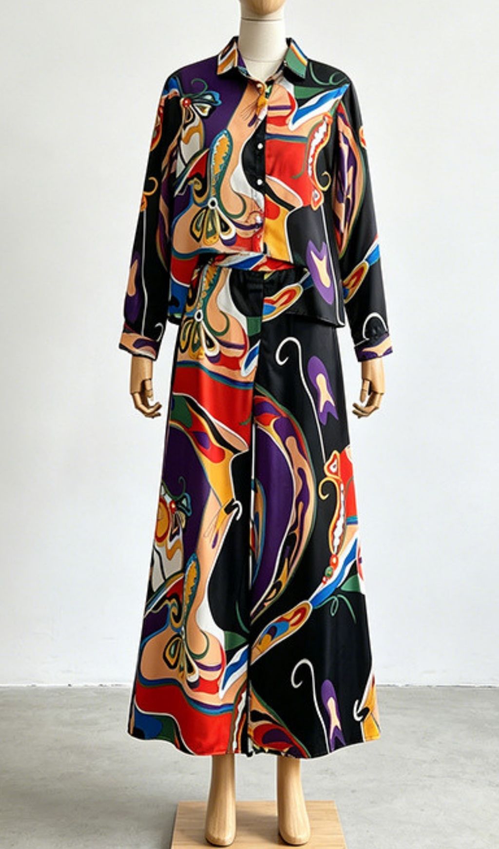 Kitena Printed Two-Piece Set