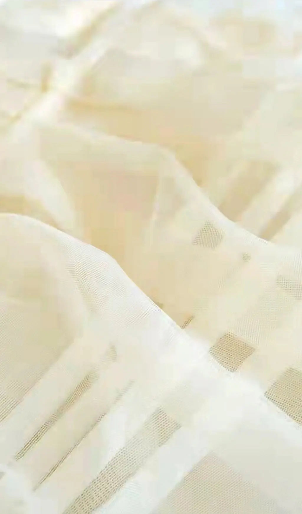 Ivory Herringbone Mesh Corset Top