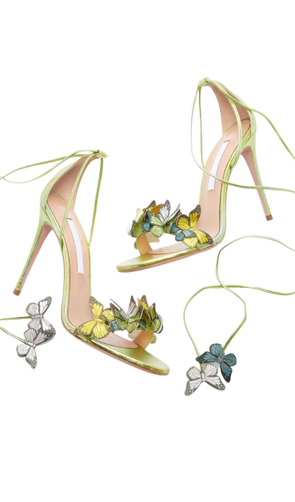 Butterfly Stiletto High Heels
