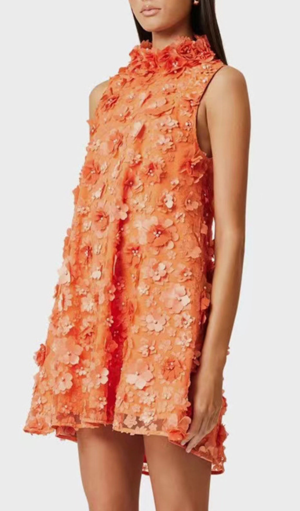 Doane Flower Sleeveless Mini Dress