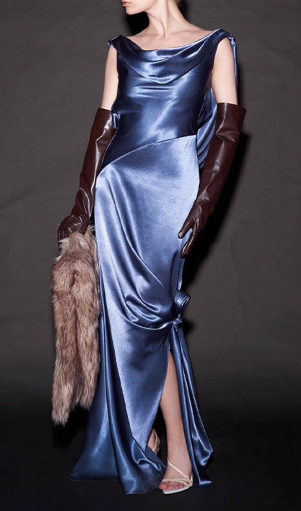 Haruki Sleeveless Backless Maxi Dress