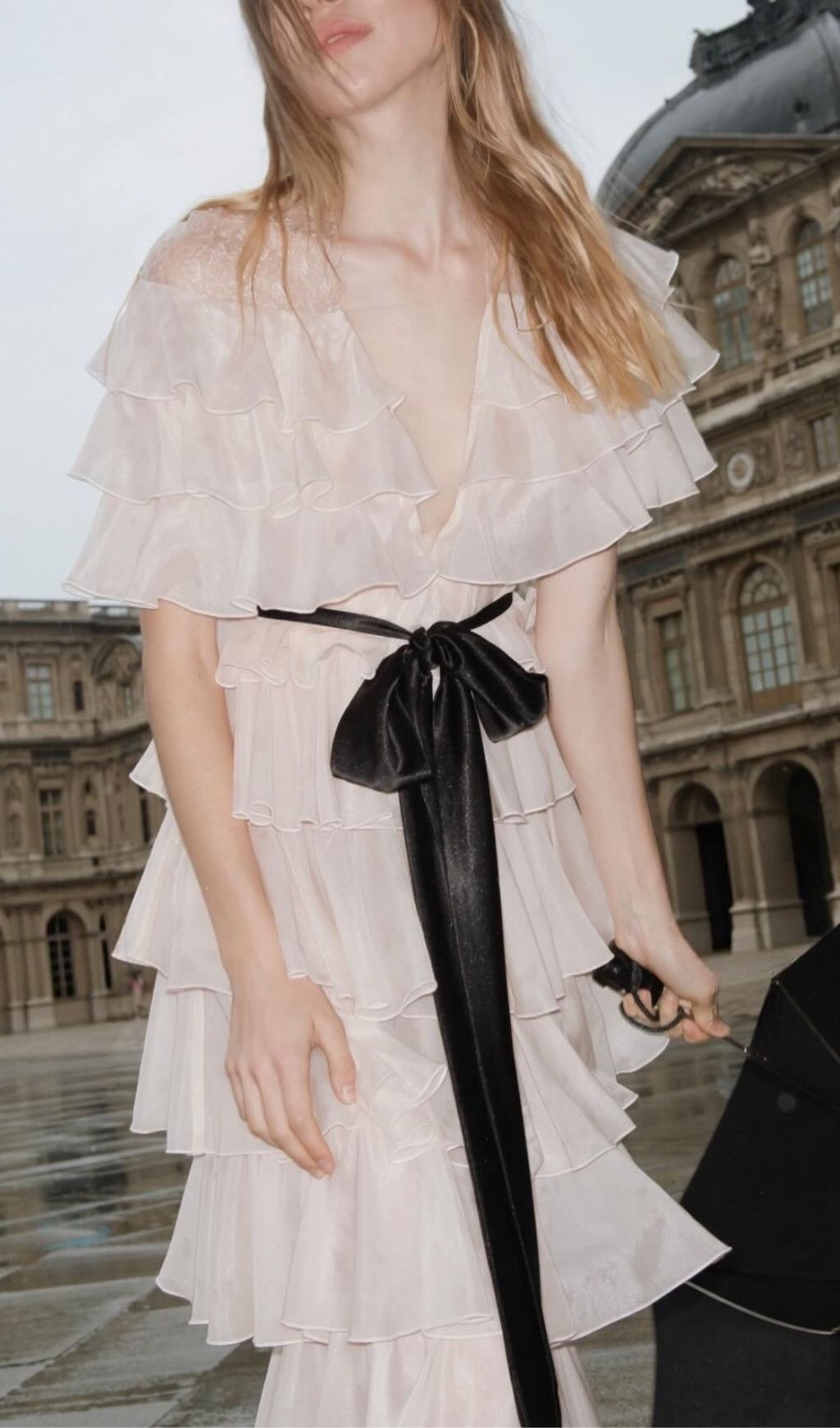 Kondo Ruffle Layered Maxi Dress
