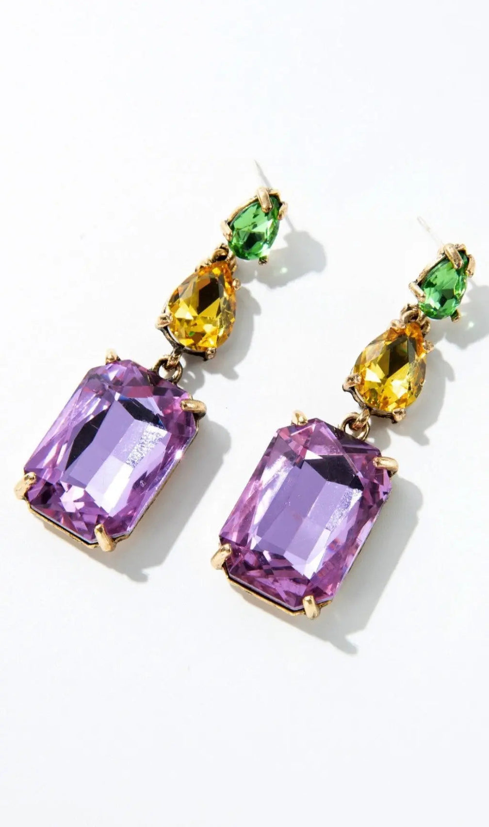 Geometric Diamonate Earrings