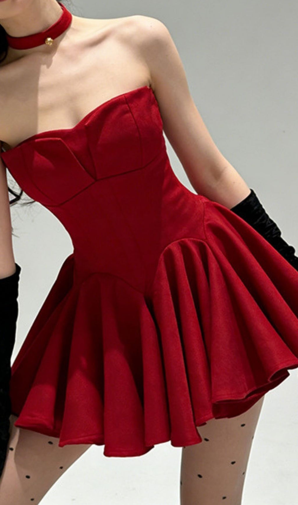 The Keres Allure Strappy Mini Dress | Elegant Black LBD for Women